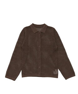 �y�X���S�i2BUY10��OFF�z�yEt�zMesh Polo Knit Cardigan / ���f�B�[�X �t�� ���b�V���J�[�f�B�K�� �|���j�b�g�J�[�f�B�K�� �ݕt���J�[�f�B�K�� ���C���[�h �H�D�� ��l�J�W���A�� �Z���N�g���J selectmoc