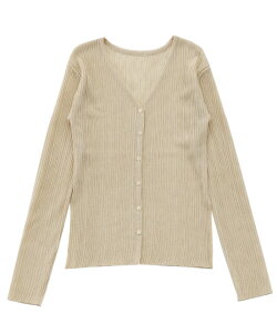 �y�X���S�i2BUY10��OFF�z�yEt�zSheer Ribbed Deep Side Slit cardigan / ���f�B�[�X �t�� �V�A�[�J�[�f�B�K�� ���u�J�[�f�B�K�� V�l�b�N�J�[�f�B�K�� �����J�[�f�B�K�� �T�C�h�X���b�g �H�D�� ��[�΍� ��