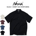 NANGA ナンガ DOT AIR COMFY S/S SHIRT ドットエア コンフィー ショートスリーブシャツ NW2411-1E900 アウトドアシャツ 通気性 速乾性 ギフトにおすすめ セレクト雑貨ムー【P10】