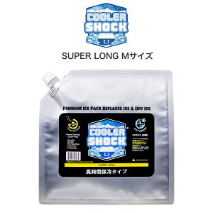 COOLER SHOCK (�N�[���[�V���b�N) SUPER LONG M�T�C�Y �ۗ�� �\�⎞�ԁF��12���� �J��Ԃ��g�p�� �L�����v �A�E�g�h�A �ނ� ���W���[ �N�[���[�{�b�N�X�p ���ٓ��ۗ̕�� �^�����̃A�C�V���O �v�`