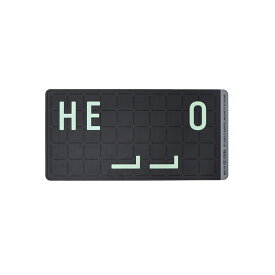 POST GENERAL(ポストジェネラル) RUBBER LUMINOUS DOOR MAT HELLO / ラバールミナスドアマット ハロー 玄関マット インテリア アウトドア セレクト雑貨ムー【P10】
