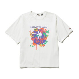 ナンガ NANGA×TAKEUCHI SHUNTARO MYSTERY SPOT LOOSE FIT TEE ナンガ×タケウチ シュンタロウ ミステリースポットルーズフィットティー リサイクルコットン メンズ ユニセックス Tシャツ アウトドア セレクト雑貨ムー