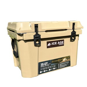 (20������|�C���g�ő�10�{)ICE AGE premium �A�C�X�G�C�W�v���~�A���N�[���[�{�b�N�X 35QT 33.1L �ۗ�܂� 1-3�l�����N�[���[BOX �[���̃I�v�V���� �����\ �d�؂���p�܂Ȕ� �h�����N�z���_�[ ��