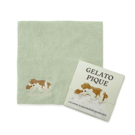 ジェラートピケオム GELATO PIQUE HOMME スリーピングドッグ刺繍ハンドタオル pmgg252951 ジェラピケ メンズ ハンカチ 父の日 2025夏 贈り物 プレゼントにおすすめ セレクト雑貨ムー【P10】