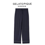 GELATO PIQUE HOMME ジェラートピケ オム パイピングロングパンツ pmcp249085 メンズ ボトムス 部屋着 ル…