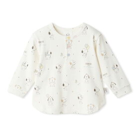 SALE30%OFF ジェラートピケ ベビー gelato pique BABY PEANUTS PUPPIES 総柄プルオーバー pbct259192 スヌーピー ジェラピケ 赤ちゃん 部屋着 ルームウェア 出産祝い ギフト プレゼント セレクト雑貨ムー