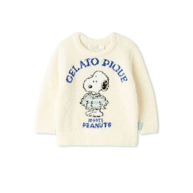 SALE20%OFF ジェラートピケ ベビー gelato pique BABY PEANUTS オリジナルアート ジャガードプルオーバー pbnt255450 スヌーピー ジェラピケ 赤ちゃん 部屋着 ルームウェア 出産祝い ギフト プレゼント セレクト雑貨ムー(SALE2026)