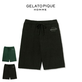 GELATO PIQUE HOMME ジェラートピケオム ドーナツジャガードハーフパンツ phnp241916 ジェラピケ メンズ パジャマ 部屋着 ルームウェア ボトムス 軽量 薄手 新生活 ギフト プレゼントにオススメ 2024春 セレクト雑貨ムー