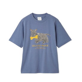 ジェラートピケ gelato pique UNISEX ワンポイントTシャツ puct252291 ジェラピケ ルームウェア ユニセックス メンズ レディース トップス パジャマ 部屋着 2025夏 ギフト プレゼントにオススメ セレクト雑貨ムー【P10】