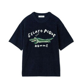 SALE20%OFF ジェラートピケ オム GELATO PIQUE HOMME エアリーモコ ワニジャガードプルオーバー phnt252909 ジェラピケ メンズ パジャマ ルームウェア 部屋着 2025夏 ギフト プレゼントにおすすめ セレクト雑貨ムー