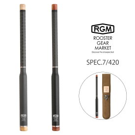 RGM(ルースター ギア マーケット) RGM SPEC.7 / 420 先調子 硬調 掛け調子 仕舞寸法38.4cm ミャク釣り ウキ釣り 小物釣り のべ竿釣り 振出し式ロッド 釣りキャンプ サバイバル ブッシュクラフト ROOSTER GEAR MARKET セレクト雑貨ムー