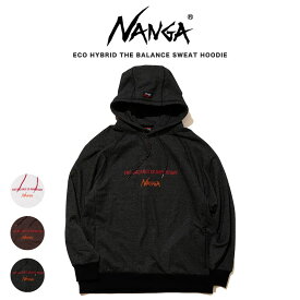 SALE35%OFF NANGA ナンガ ECO HYBRID THE BALANCE SWEAT HOODIE エコハイブリッドザバランススウェットフーディー パーカー アウトドア ギフトにおすすめ