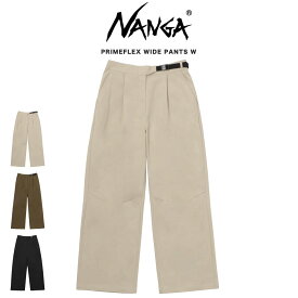 NANGA ナンガ PRIMEFLEX WIDE PANTS W プライムフレックス ワイドパンツ ウィメンズ 吸水速乾性 耐久性 ストレッチ性 アウトドア プレゼント ギフトにおすすめ セレクト雑貨ムー