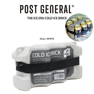 POST GENERAL(|XgWFl) THE ICE ERA COLD ICE BRICK / U ACXG R[hACXubN 982370004 DULL WHITE(_zCg) ۗ -10 ~^[eCXg yP10z