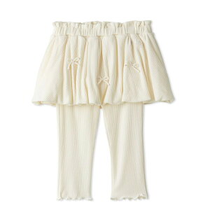 ジェラートピケ ベビー gelato pique BABY ホイップクリームスカートレギンス pbcp254192 ジェラピケ 赤ちゃん 部屋着 ハロウィンコーデ ルームウェア パジャマ 2025秋 ギフト プレゼント セレクト雑