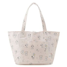 ジェラートピケ gelato pique PEANUTS PUPPIES 総柄ママバッグ ppgg259218 スヌーピー ジェラピケ BAG トートバッグ 大容量 抗菌防臭 ママグッズ 鞄 出産祝い 2025冬 ギフト プレゼント セレクト雑貨ムー