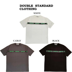 (期間限定ポイント10倍)ダブルスタンダードクロージング DOUBLE STANDARD CLOTHING Essential / ロゴラインTシャツ 2508020223 レディース ダブスタ トップス デイリーユース 半袖 スポーティー セレクト雑貨ムー