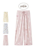 ジェラートピケ gelato pique ドッグ柄ロングパンツ pwcp261260 ジェラピケ ルームウェア パジャマ 部屋…