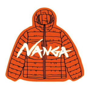 (13|Cgő10{)NANGA iK NANGA×USHIODA HIROAKI STICKER iK×EVI_qAL XebJ[ _EWPbg AEghA Lv V[ Mtg v[gɂ ZNgG