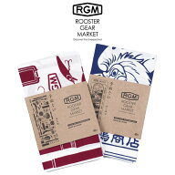 RGM(ルースター ギア マーケット) RGM てぬぐい 道具柄・釣り風景 綿100％ 釣りキャンプ ROOSTER GEAR MA…