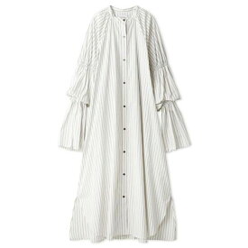 emmi atelier エミ アトリエ デザインスリーブシャツワンピース 13wfo241002 レディース ドレス ロング丈 キャンディスリーブ ゆったり やさしい肌触り 羽織 2024春 セレクト雑貨ムー【P10】