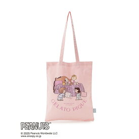 SALE20%OFF ジェラートピケ gelato pique PEANUTS オリジナルアート トートバッグ pwgb255676 スヌーピー ジェラピケ レディース プレゼント ギフトにおすすめ セレクト雑貨ムー