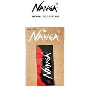 NANGA LOGO STICKER iKSXebJ[ AEghA Lv AEghAMAXebJ[ ԗpXebJ[ ϐEόH Mtgɂ ZNgG݃[yP10z