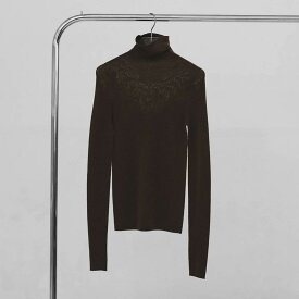 TODAYFUL トゥデイフル Merinowool 100% Seamless Knit メリノウール100％シームレスニット 12620514 トップス タートルニット シンプル レディース 2026冬 セレクト雑貨ムー