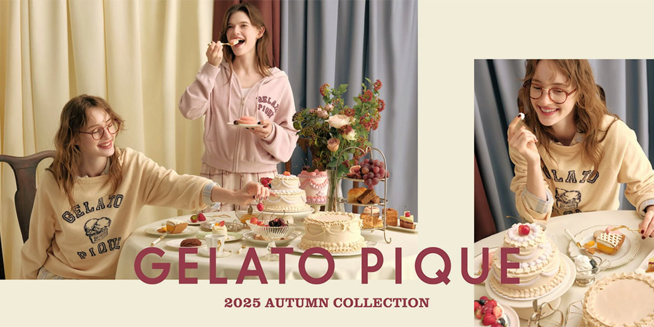 ジェラートピケ 冬の新作コレクション