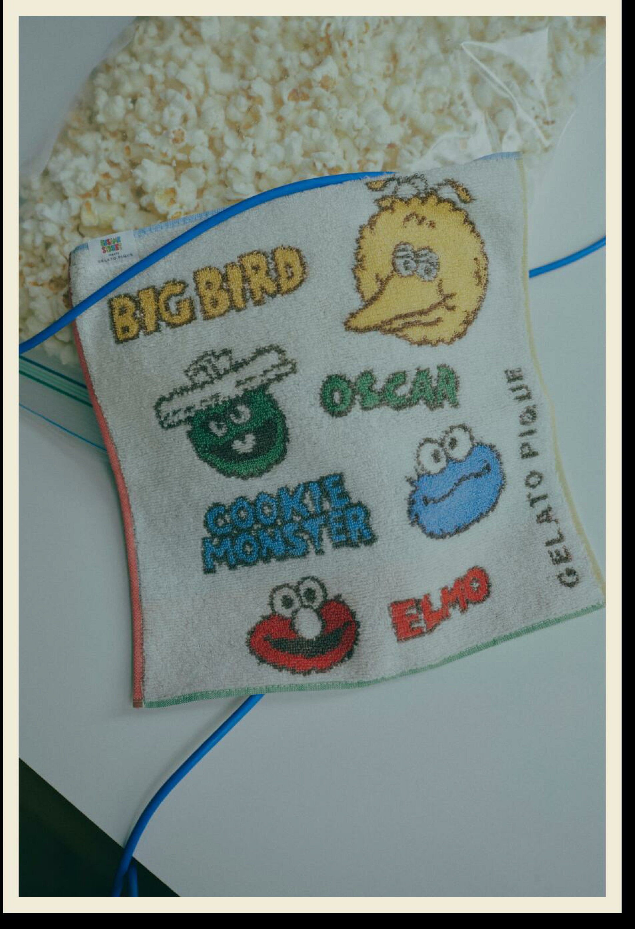 SESAME STREET ハンドタオル
