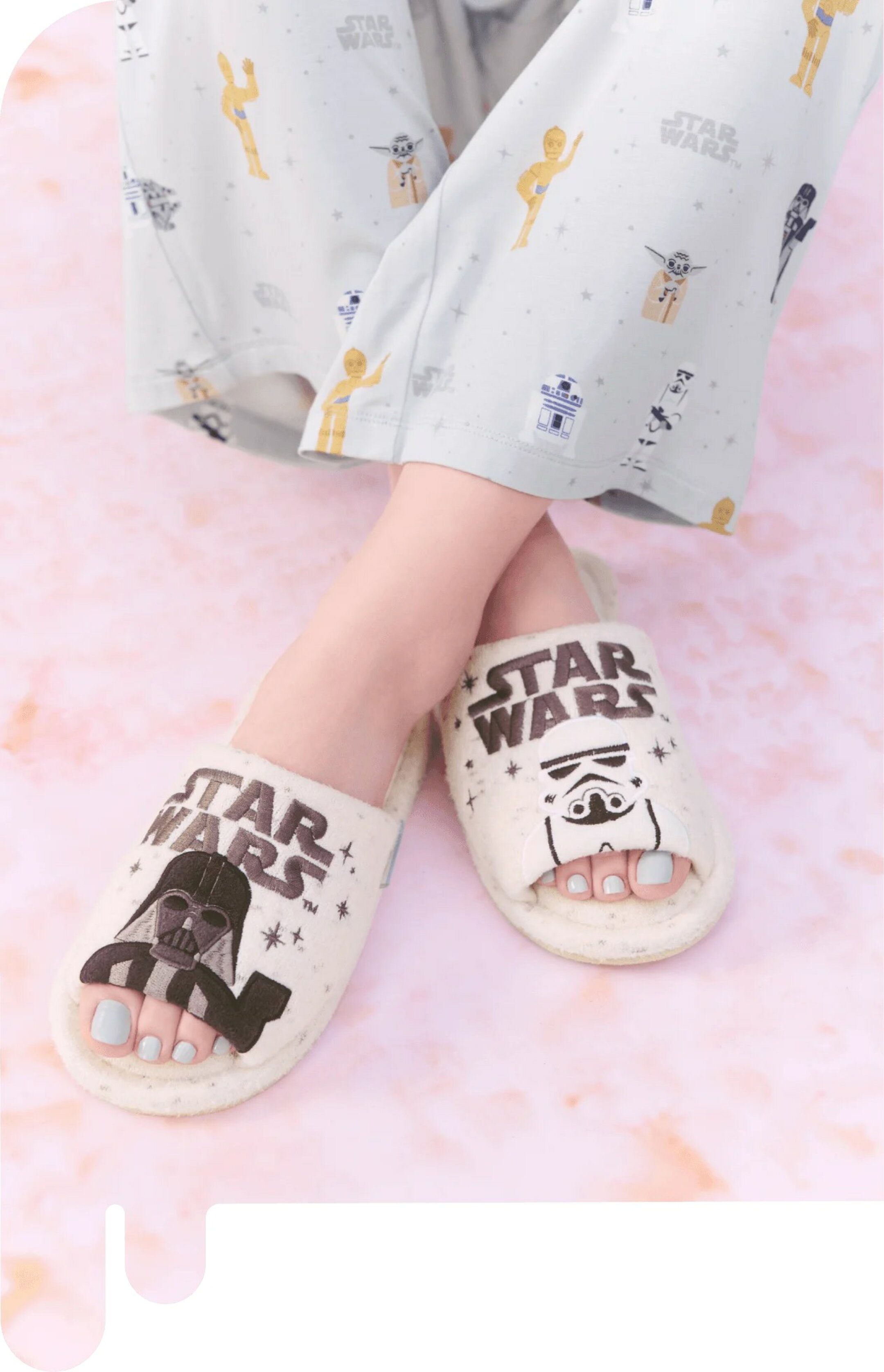 【STAR WARS】【ユニセックス】ルームシューズ