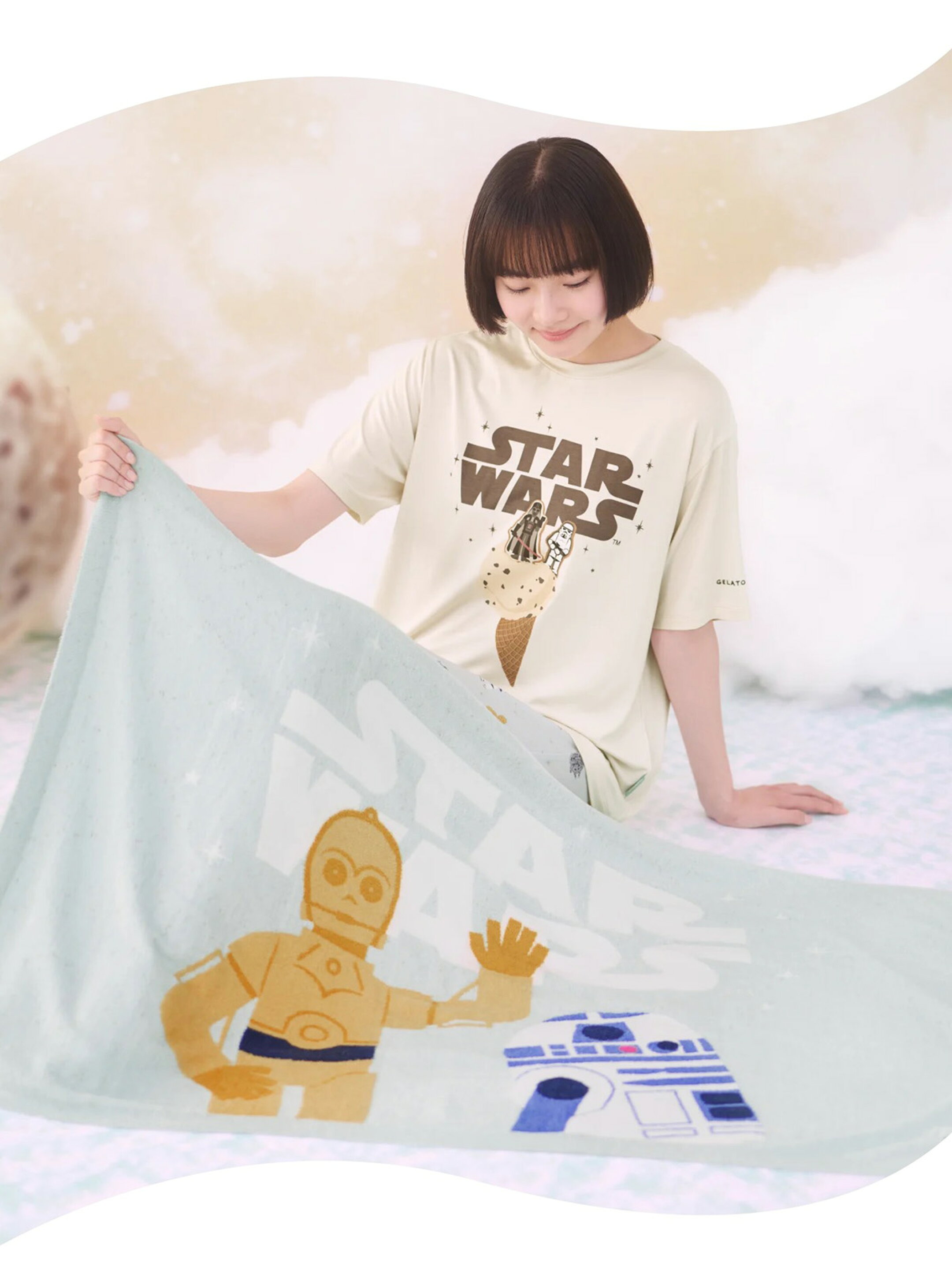 【STAR WARS】【レディース】スムーズィーキャラクタージャガードプルオーバー