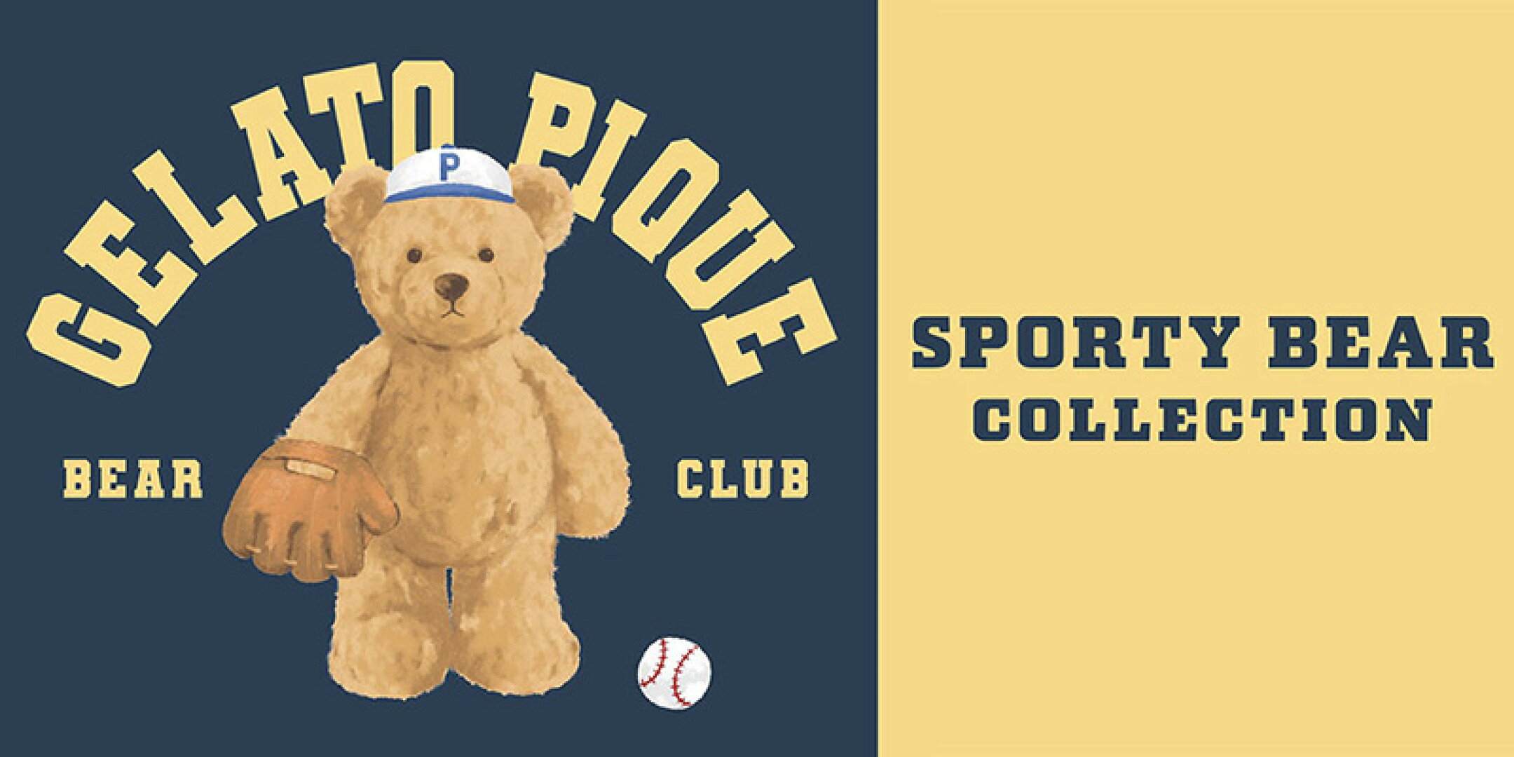 gelato pique ジェラートピケ スポーティーベア