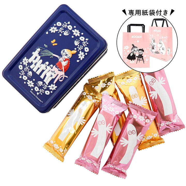 楽天市場 ムーミン チョコ バレンタイン チョコ キャラクター チョコ 23 キャラクター ムーミン メリーチョコレート チョコレートウエハース リトルミイとニョロニョロ 6個入り Mln 9 かわいい プレゼント 23 レディース通販のソラーラ