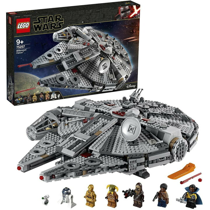 楽天市場】LEGO レゴ スターウォーズ ミレニアム・ファルコン 75257 