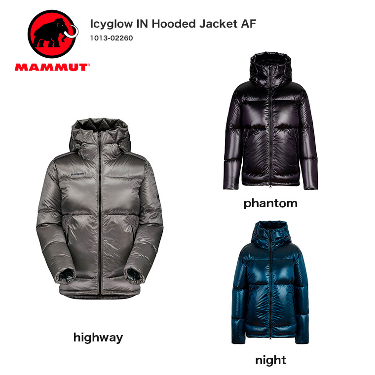 楽天市場】MAMMUT/マムート［Icyglow IN Hooded Jacket AF］1013-02260 送料無料 : SELECTSPORTS  セレクトスポーツ