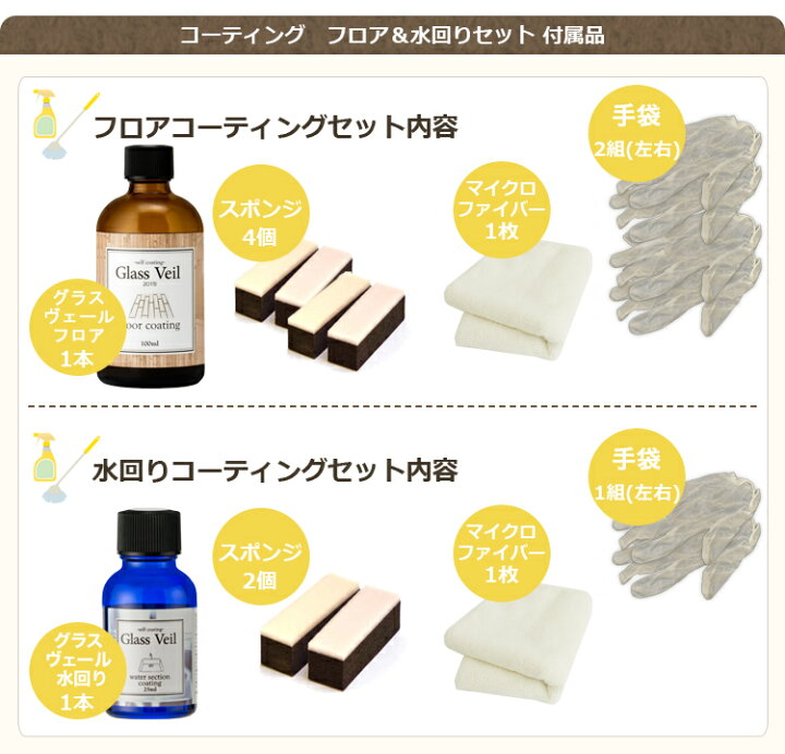 楽天市場】【フローリング用 水周り用コーティング剤】グラスヴェール 