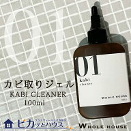 WHOLE HOUSE01 カビ取りジェル 100ml カビ取り剤 プロ用 強力 カビ取りクリーナー カビ対策 黒カビ 除去…