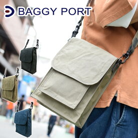 【ポイント10倍】BAGGYPORT バギーポート ロウビキパラフィン加工帆布 タテ型ショルダーバッグ ACR-301 鞄 メンズ レディース ブランド 日本製 国産 シンプル 縦型 斜め掛けバッグ 撥水 キャンバス 小さめ スリム 送料無料 黒 カーキ 緑 紺色 青 プレゼント ギフト