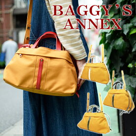 【ポイント10倍】BAGGY'S ANNEX（バギーズアネックス) 10号高密度帆布 ハンドル付き巾着ショルダーバッグ LYNM-1600【BAGGY PORT(バギーポート)のレディースブランド】【斜め掛けバッグ】【手さげバッグ】【小さめ】【キャンバス】【楽ギフ_包装】