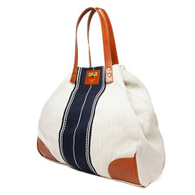 【ポイント10倍】Seagull Ship シーガルシップ レーヨンリネンヘリンボーン帆布 トートバッグ SMAK700 鞄 ヘリンボン BAGGYPORT バギーポート レディース メンズ 大人かわいい ブランド A4サイズ A3サイズ 通勤 肩掛け 手提げ 横型 キャンバス プレゼント ギフト 白 青