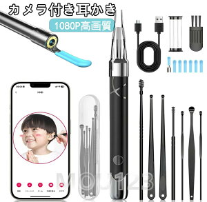 耳かき カメラ付き 耳かき【2025年 2300万 極細3.5mmレンズ】 耳掃除カメラ みみかき スコープ WIFI接続 光る耳かき 耳垢取り 6LEDライト搭載 左右反転機能 IP67防水 Type-C充電 写真/録画対応 iOS/Androi
