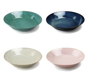 ナチュラルカラー パスタプレート サラダプレート 選べる4色 / アイトー パスタ皿 国産 日本製 北欧風 美濃焼き 美濃焼 日本製 おしゃれ 食洗器対応 電子レンジ対応【あす楽対応】