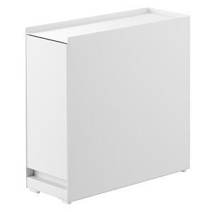 隠せる引き出し収納 タワー 山崎実業 tower ホワイト ブラック 1428 1429 収納ラック 収納ケース 収納ボックス 整理棚 調味料ラック 玄関収納 キッチン収納 隠す収納 洗面 収納 スリム 省スペー