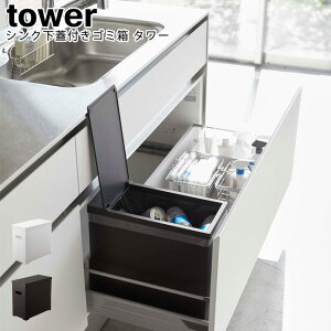 山崎実業 Tower シンク下蓋付きゴミ箱 ゴミ箱 ごみ箱 価格比較 価格 Com