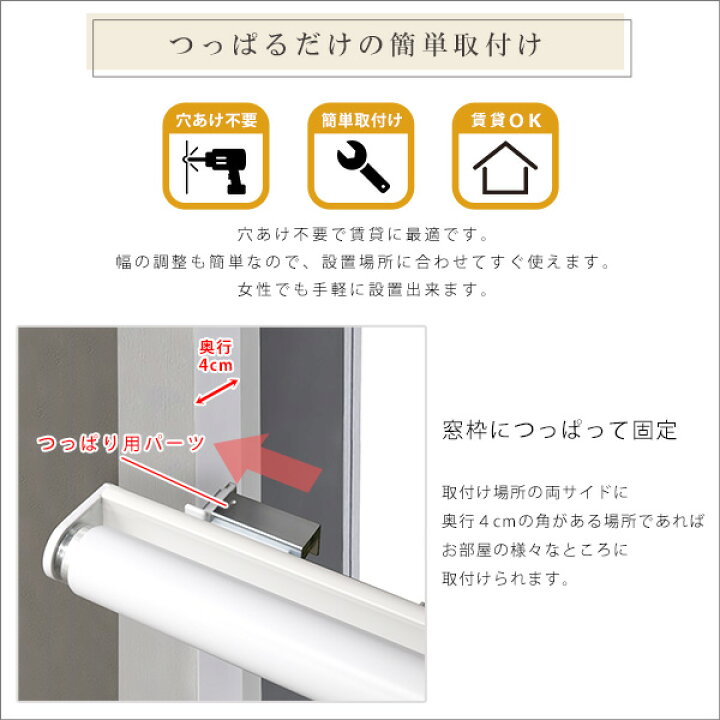 楽天市場】【20日☆80名限定☆全品5%OFFクーポン発行】 壁に穴開けない 