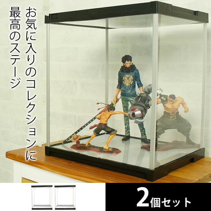 楽天市場】【2個セット】 フィギュアケース J-STAGE ミラー無し 