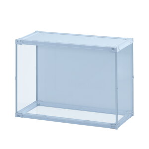 フィギュアケース uvカット 横長 積み重ね コレクションケース アクリル 大型 フィギュア ディスプレイ ケース 収納 【J-STAGE ワイド ハイタイプ】