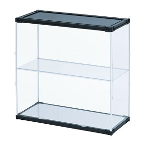 フィギュアケース uvカット 底面ミラー 横長 積み重ね コレクションケース アクリル 棚 大型 フィギュア ケース 収納 高さ70cm 【J-STAGE ワイド スーパーハイタイプ】 推し活