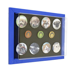 缶バッジの新しい飾り方 WALL・IT 缶バッジ 壁掛け コレクションケース ディスプレイケース UVカット ウォールイット 缶バッチ 収納 A4 額縁 ホッチキス 賃貸 缶バッジケース 推し活